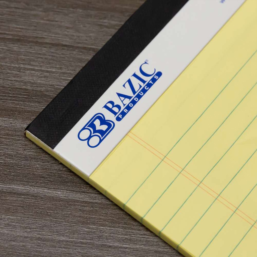 Canary 8.5" x 11.75" Perforated Writing Pads Pack of 12