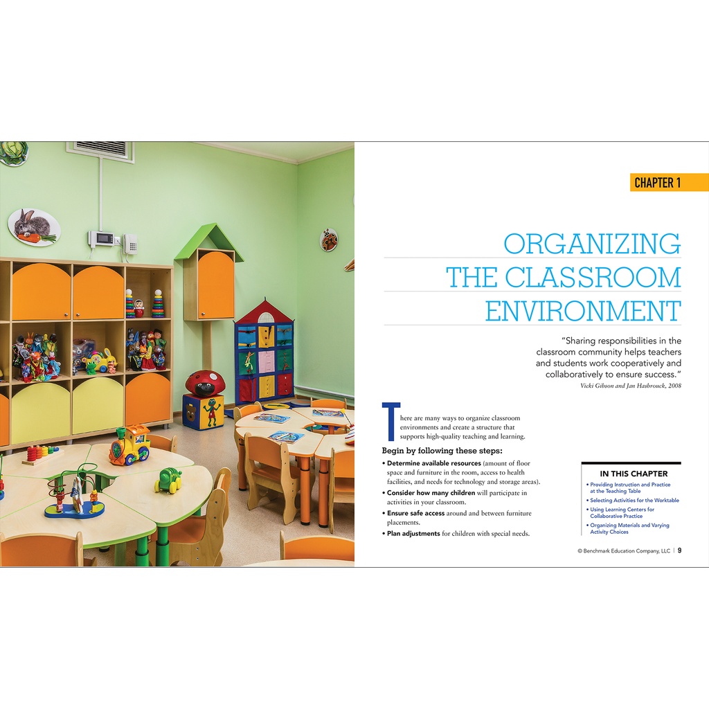 Classroom Management Early Learning Professional Development Book