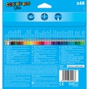 Color'Peps Triangular Colored Pencils Pack of 48