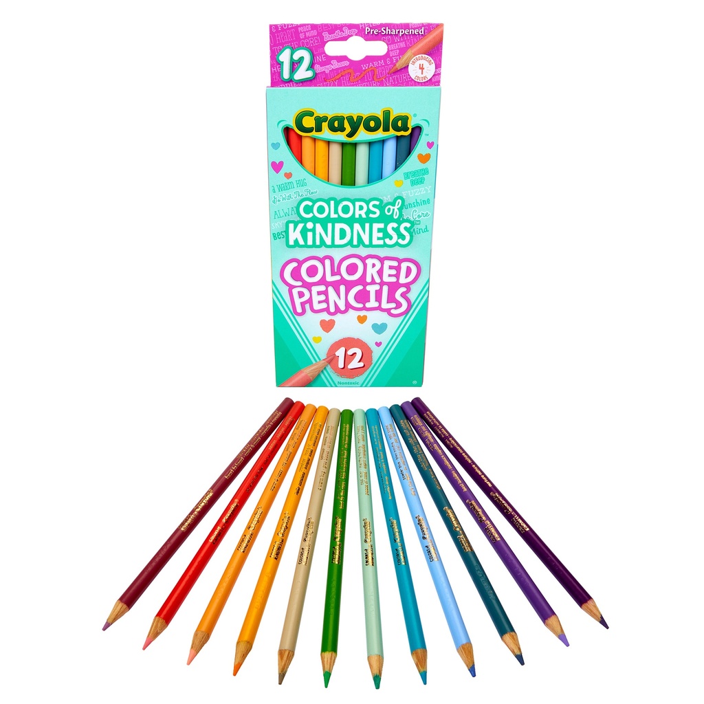 Colors of Kindness Colored Pencils 12 Count