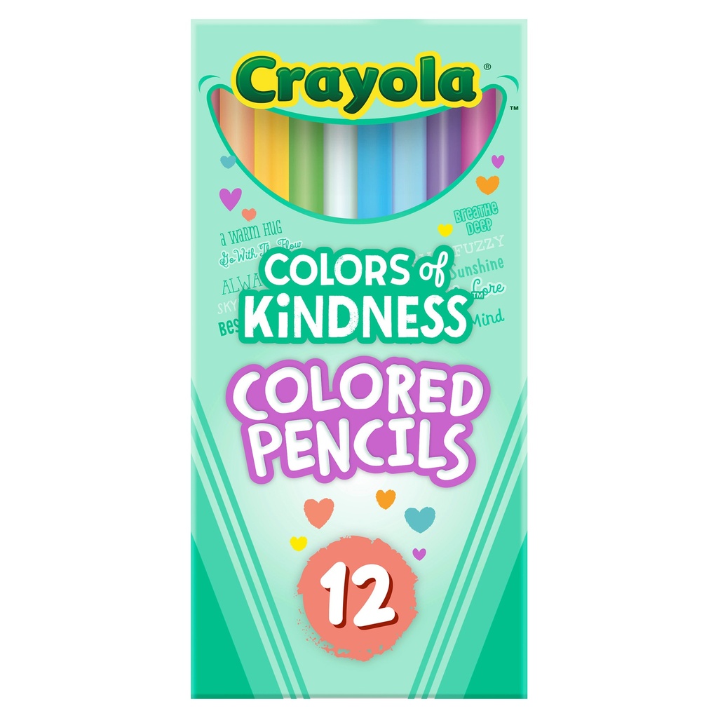 Colors of Kindness Colored Pencils 12 Count