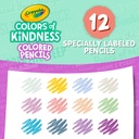 Colors of Kindness Colored Pencils 12 Count