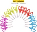 Scissor Caddy with 24ct Sharp 5" Guppy Scissors