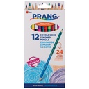 Duo Colored Pencils 6 Sets in 24 Colors