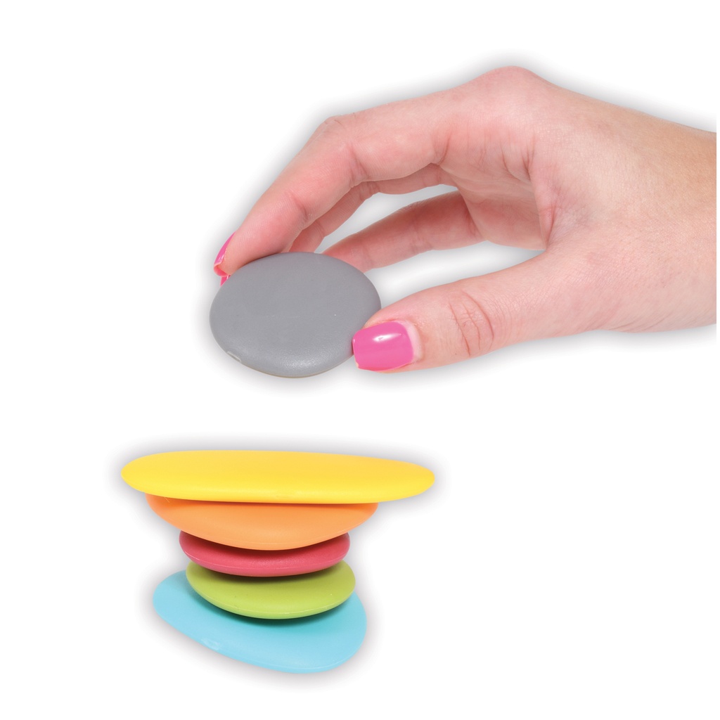 Earth Colors Junior Rainbow Pebbles® Mini Jar Set of 36