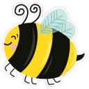 Bees 6” Designer Cut-Outs
