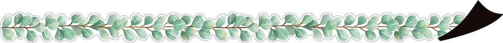 Eucalyptus Die-Cut Magnetic Border