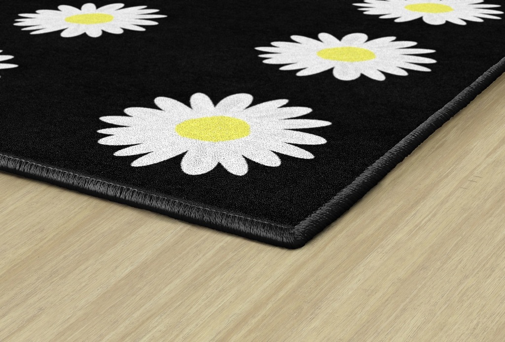 Daisy Sitting Spots 7'6" X 12' Rectangle Carpet