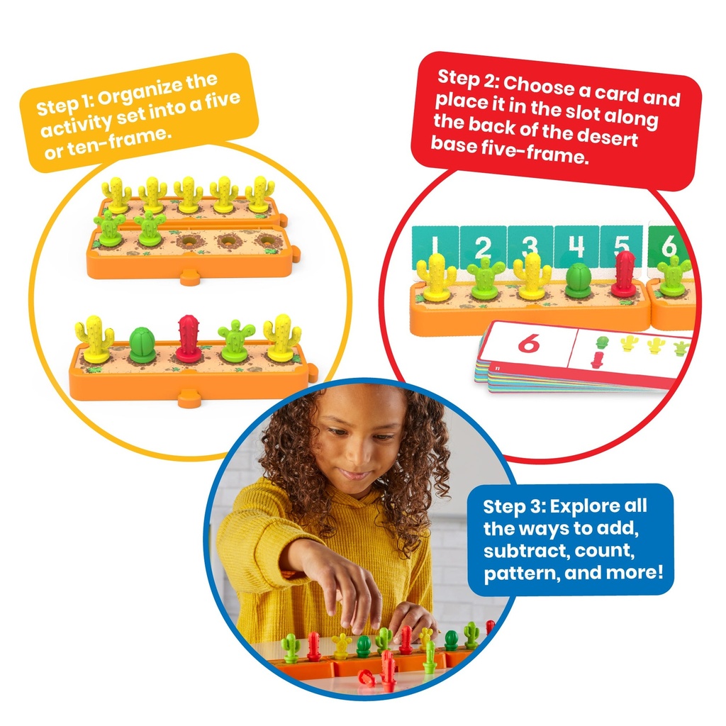 Cactus Counting Desert Activity Set