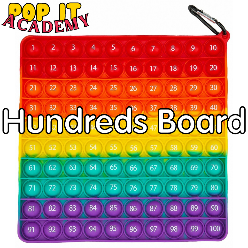 Pop It Hundreds Board