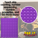 120s Pop It Board