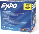 36 Color Expo Low Odor Chisel Dry Erase Markers