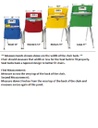 14" Multicolor Seat Sack Classroom Pack