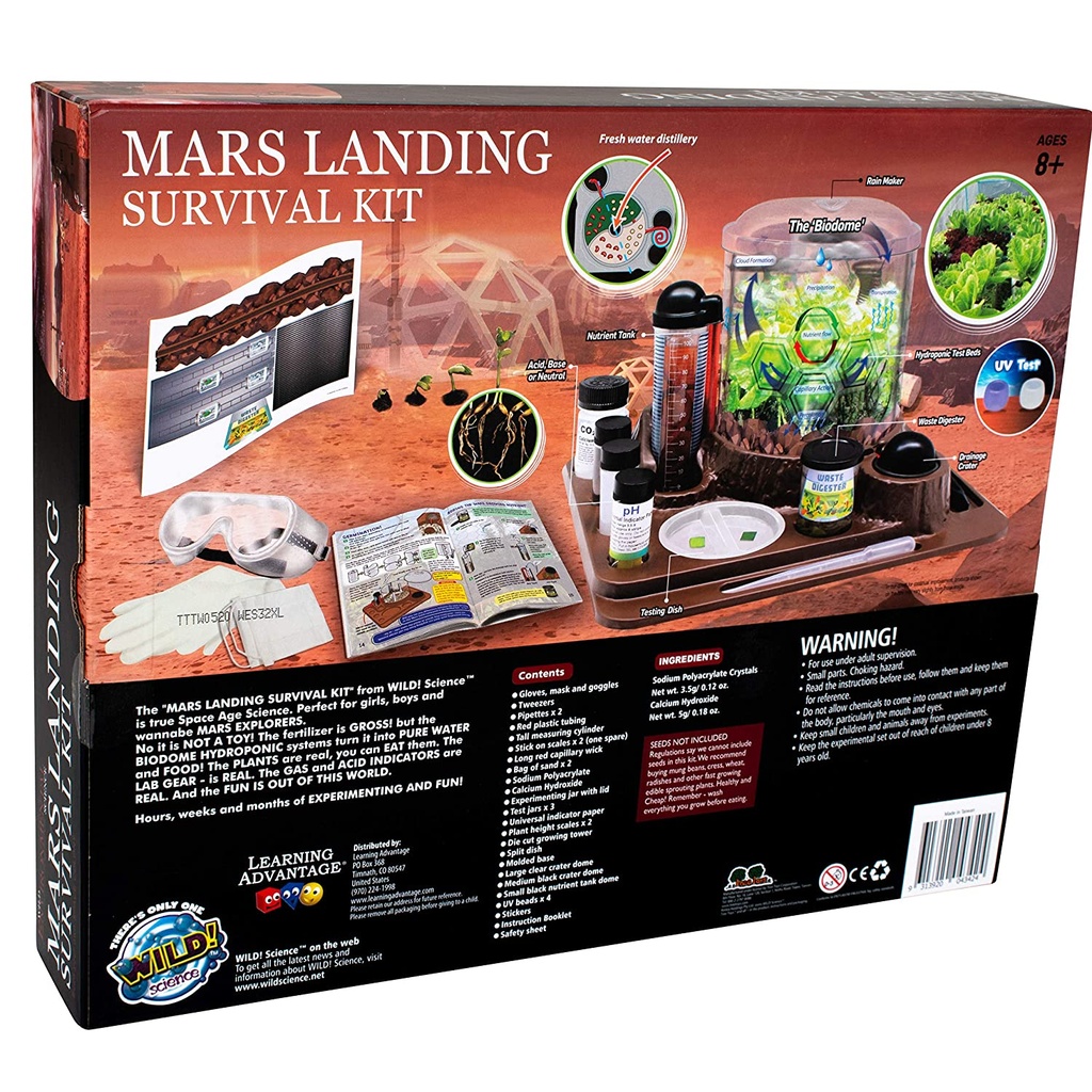 Wild Environmental Science Mars Landing Survival Kit