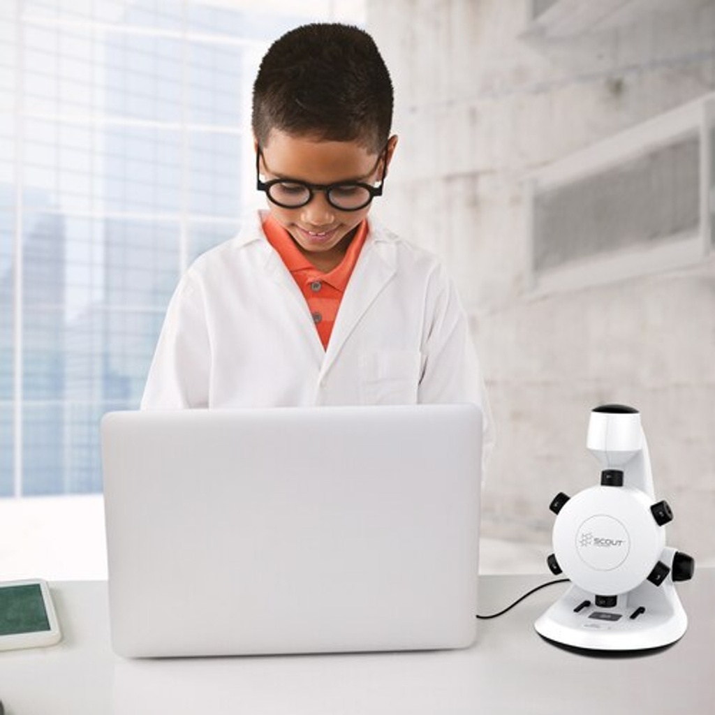 Scout Digital Microscope with Six Magnification Lenses