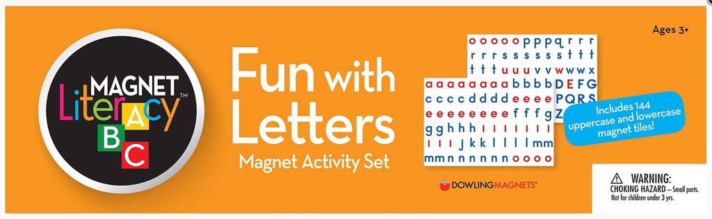 Fun with Letters Magnet Activity Set