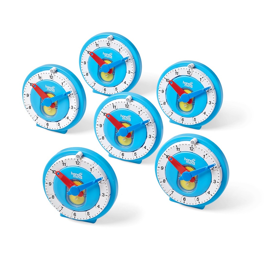 NumberLine Clock: Deluxe Set of 6