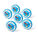 NumberLine Clock: Deluxe Set of 6