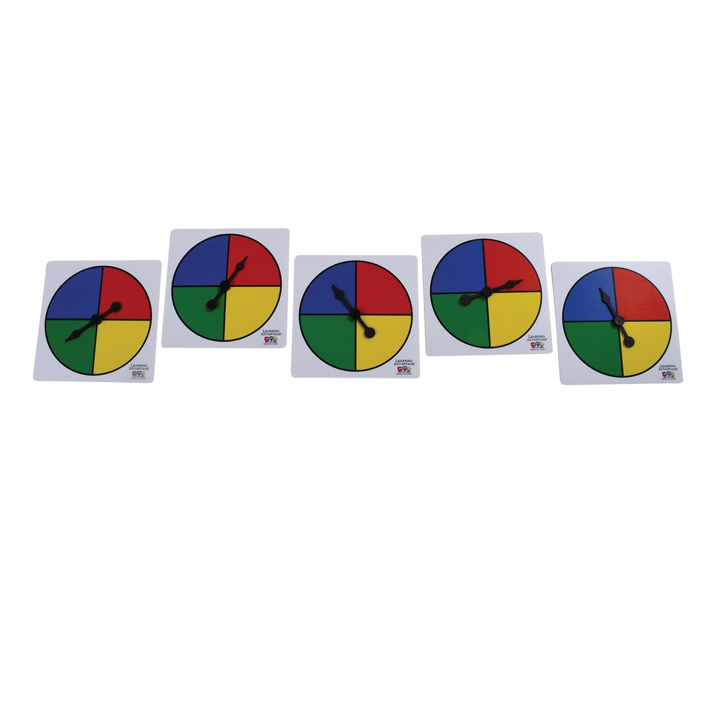 Four-Color Spinners Set of 5