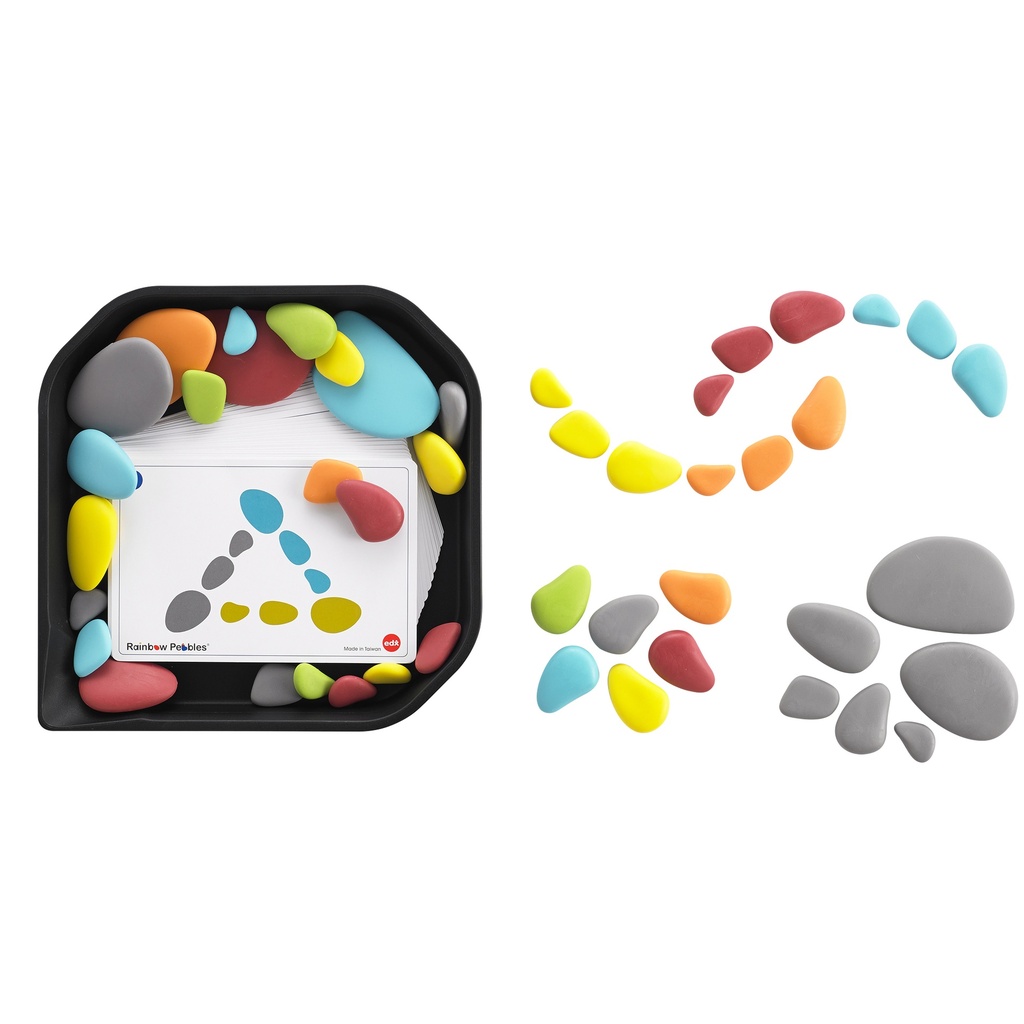 FunPlay Rainbow Pebbles Activity Set