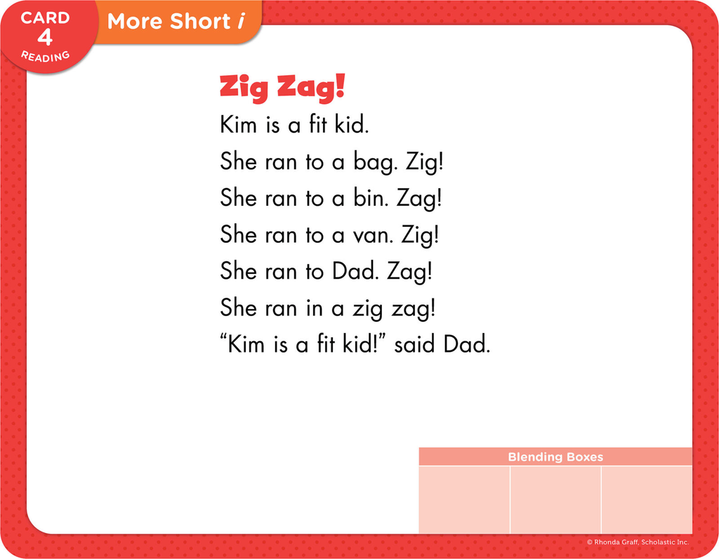 Decodable Cards Short Vowels & More