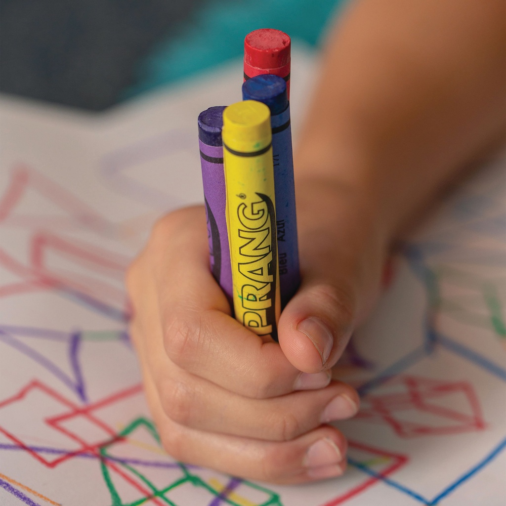 Large 8 Color Crayons