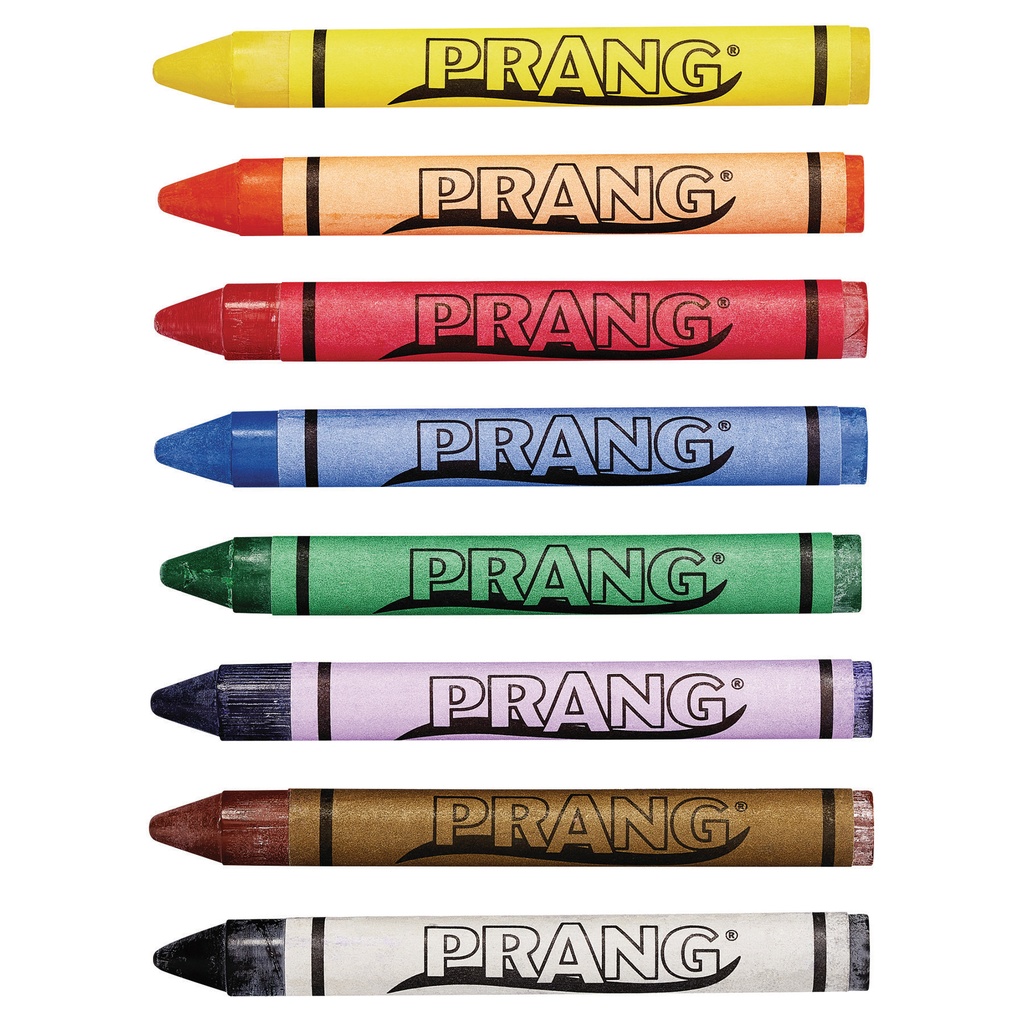 Large 8 Color Soybean Crayons