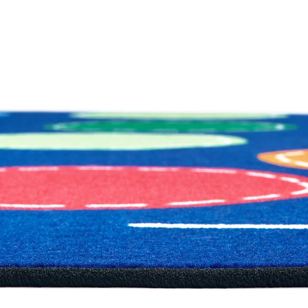 Rainbow Seating Rug Pile example