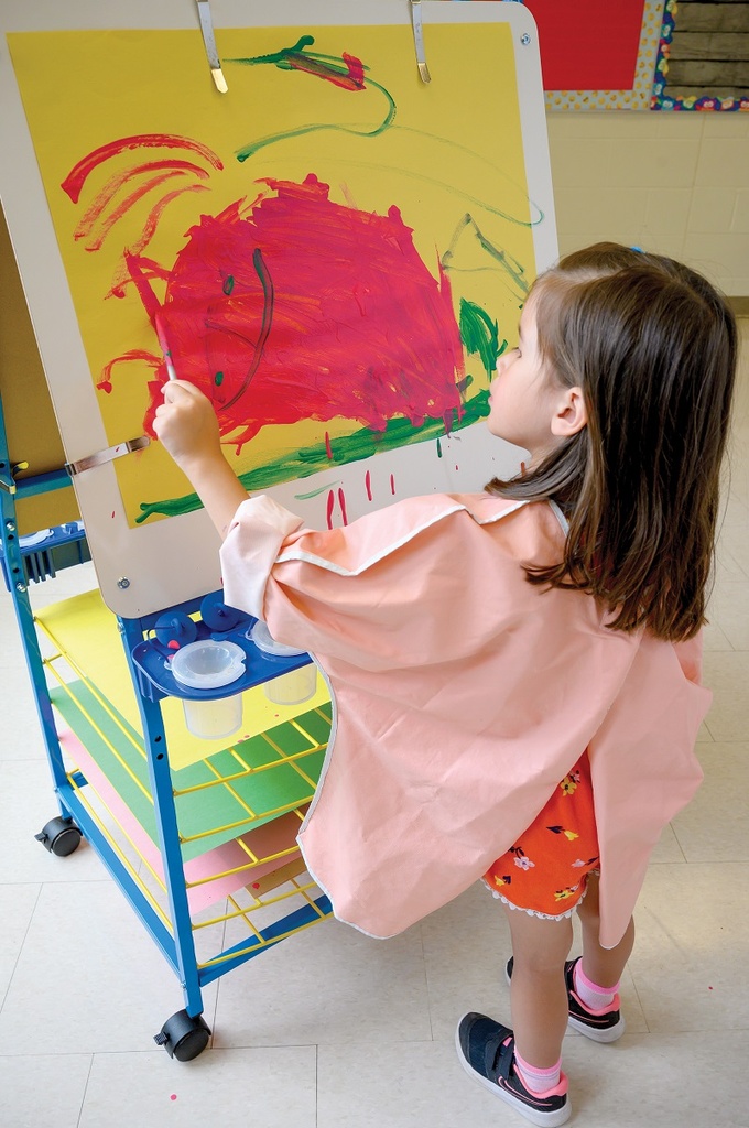 Double Sided Art Easel Base Model PAINTING
