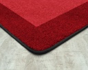All Around 5'4&quot; x 7'8&quot; Rectangle Area Rug Red