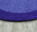 All Around 7'8&quot; x 10'9&quot; Oval Area Rug Blue
