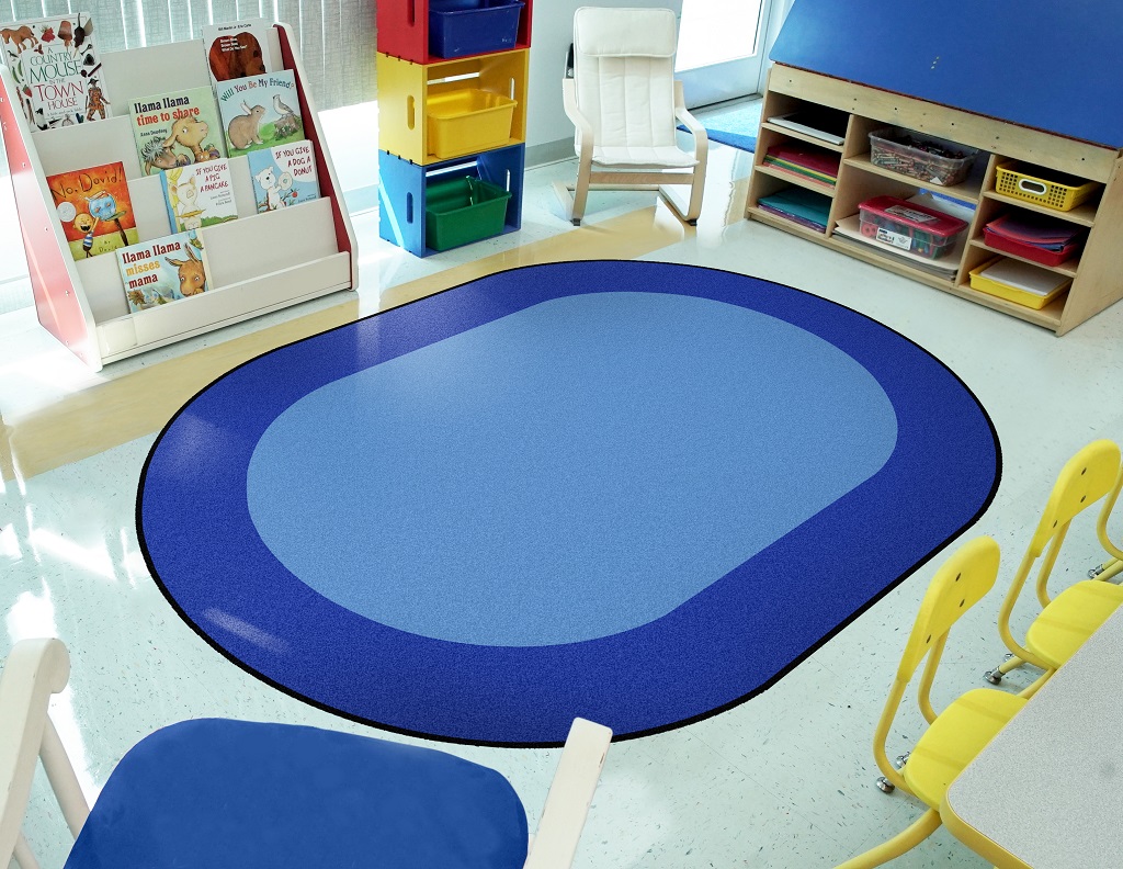 All Around 7'8&quot; x 10'9&quot; Oval Area Rug