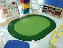 All Around 7'8&quot; x 10'9&quot; Oval Area Rug