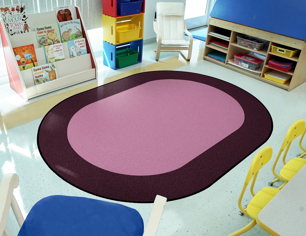 All Around 7'8&quot; x 10'9&quot; Oval Area Rug