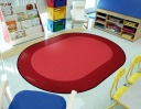 All Around 7'8&quot; x 10'9&quot; Oval Area Rug