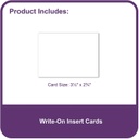 25ct Self Adhesive Labeling Pockets