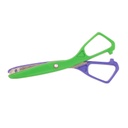 Economy Plastic Safety Scissor, 5-1/2" Blunt, Colors Vary, Pack of 24