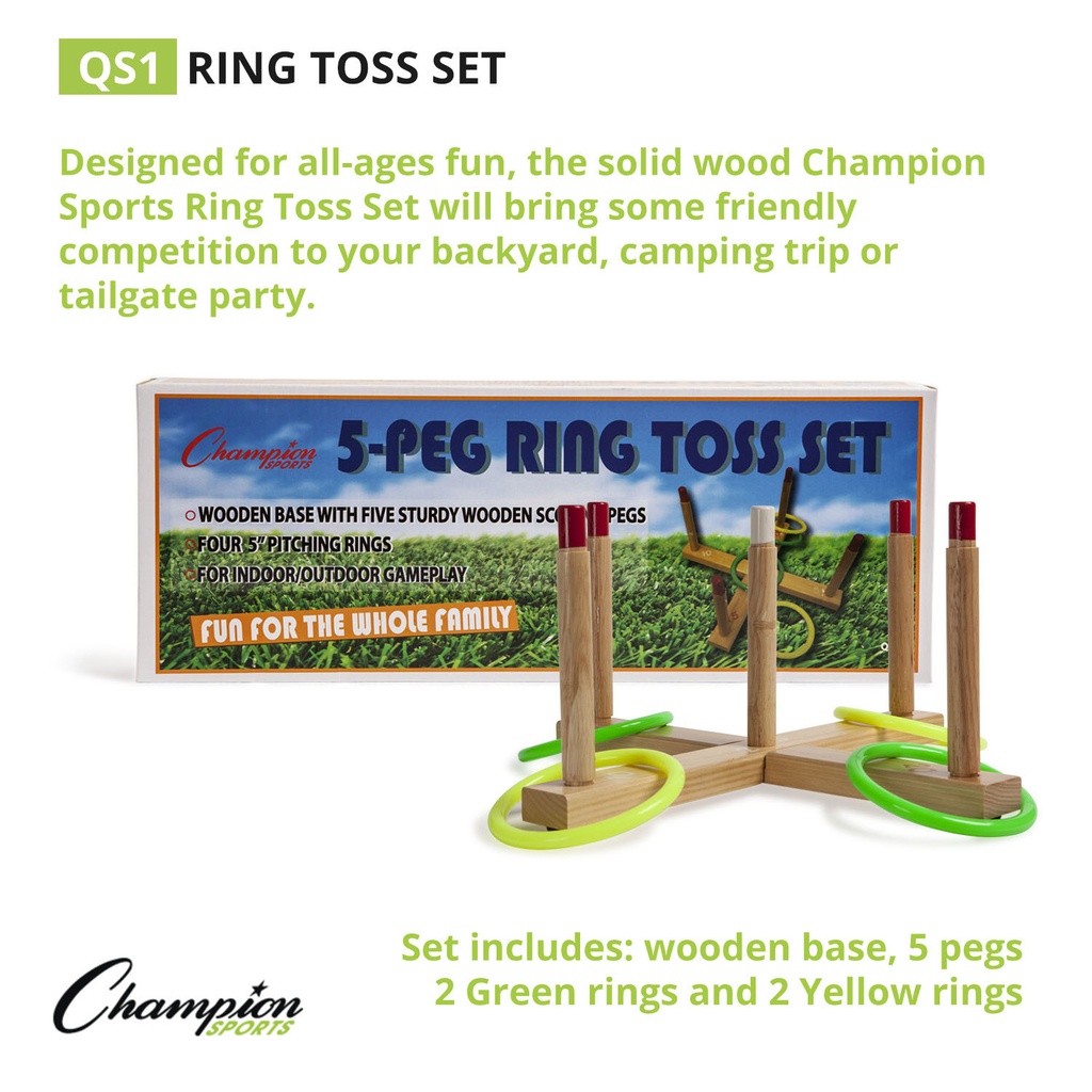 Quality Ring Toss Set