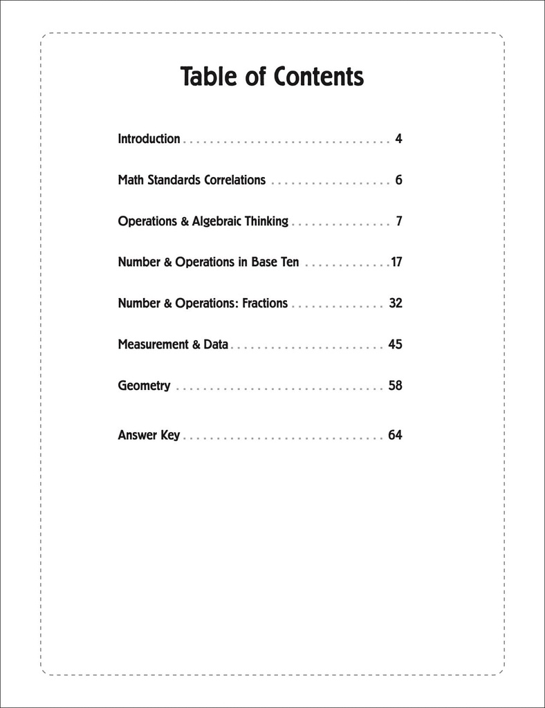 Investigate Math Grade 4