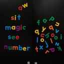 Multi-Colored AlphaMagnets® Jumbo Lowercase