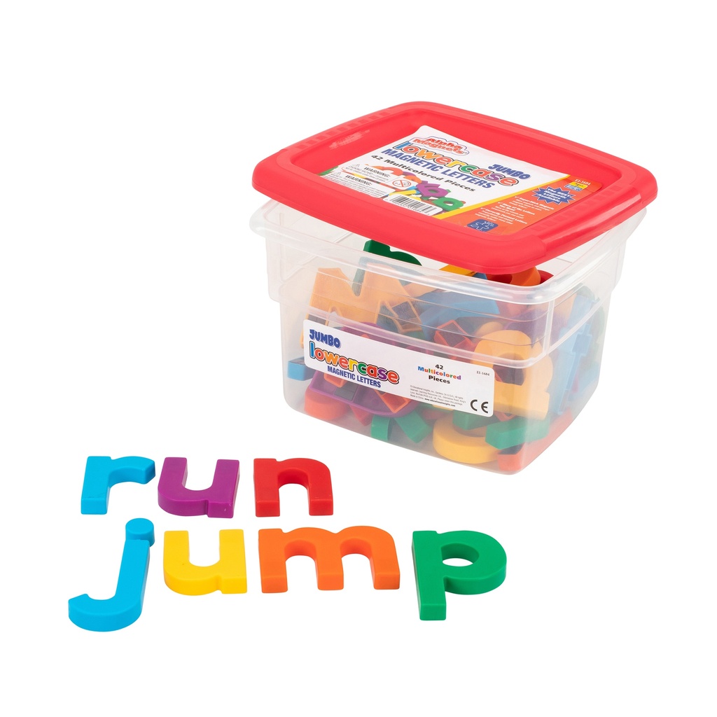 Multi-Colored AlphaMagnets® Jumbo Lowercase