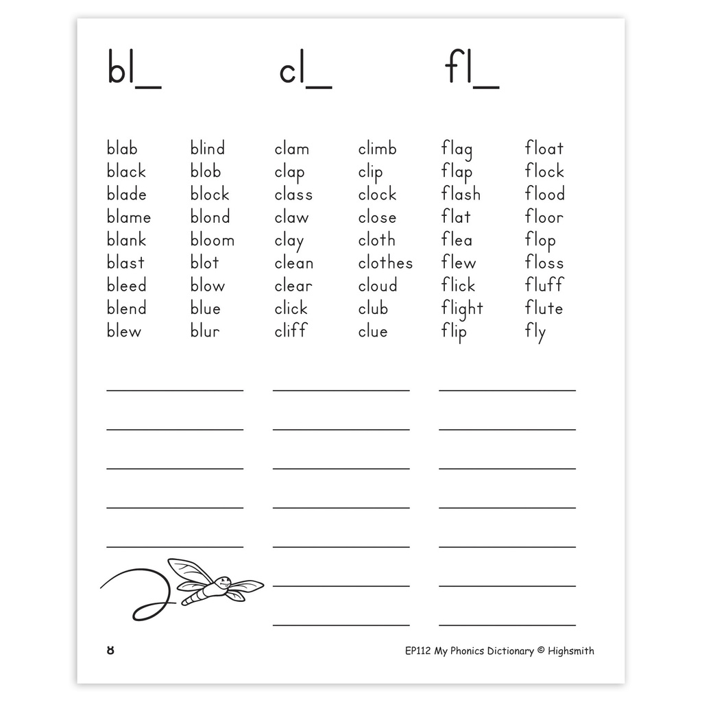 My Phonics Dictionary Book Pack of 6