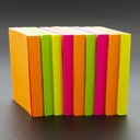 Neon 3" x 3" Stick On Notes Pack of 12