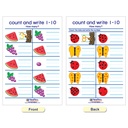 Number Sense Bulletin Board Chart Set of 7