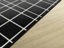 Black Check 6' X 8'4 Rectangle