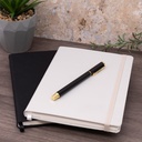 Oatmeal Pukka Soft Cover A5 Notebook College Ruled