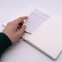 Oatmeal Pukka Soft Cover A5 Notebook College Ruled