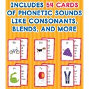 Phonics Flash Cards 54 Cards