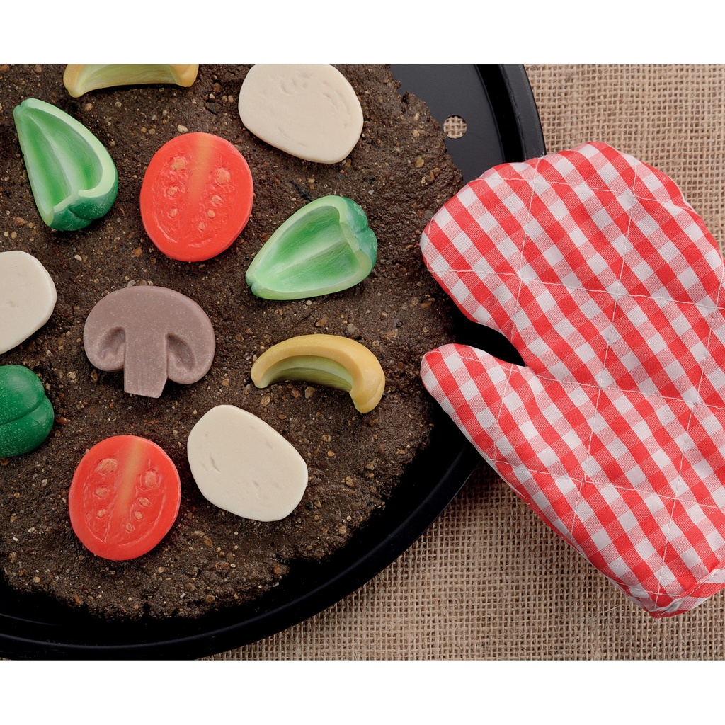 Pizza Toppings Sensory Play Stones