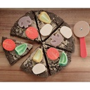 Pizza Toppings Sensory Play Stones